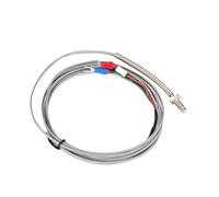 WRNT-02 M6 Screw K J PT100 Type Wire Cable Thermocouple Temperature Sensor 1Pcs(M6 PT100 Type 5m)