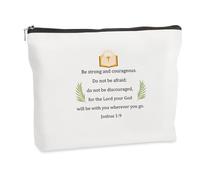 WRNZL Christian Religious Holy Communion Christening Spiritual Gifts for Women Girls Godmother Goddaughter Christmas Birthday Stocking Fillers Valentines Day New Year Easter Gifts Makeup Bag Presents