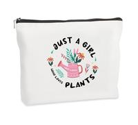 WRNZL Gardening Gifts for Women Plant Lover Gift Mothers Day Gardening Gifts for Mum Christmas Birthday International Womens Day Retirement Gift for Her Girls Unusual Plant Makeup Bag Present