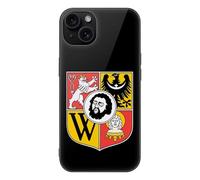 Wroclaw Coat of Arms Cell Phone Case Compatible with iPhone 15/15 Plus/15 Pro/15 Pro Max Glass Back Protective Shell