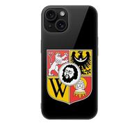 Wroclaw Coat of Arms Cell Phone Case Compatible with iPhone 15/15 Plus/15 Pro/15 Pro Max Glass Back Protective Shell