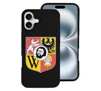 Wroclaw Coat of Arms Cell Phone Case Compatible with iPhone 16/16 Plus/16 Pro/16 Pro Max Leather Protective Shell