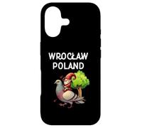 Wroclaw Poland Gnome Pigeon Design Case for iPhone 17