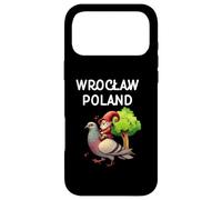 Wroclaw Poland Gnome Pigeon Design Case for iPhone 17 Pro Max