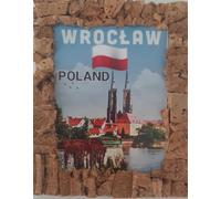 Wroclaw Poland Souvenir fridge magnet handmade travel holidays city Souvenir Fridge Magnet 6x7 Cm APPROX gift ideas
