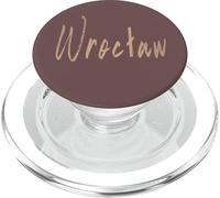 Wroclaw Poland Vintage elegant design PopSockets PopGrip for MagSafe