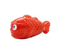 Wrohto Interactive Dog Toys, Fish Shaped Treat Dispensing Toy, Slow Feeder Enrichment Bone, Puppy Teething Toy, Chew Resistant, Fun, Ideal for Fetch and Training, Nylon, 6.3x2.24x2.87 inches