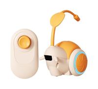 Wrohto Remote Control Cat Toy, Electric Kitten Toys Smart Cat Teaser, Moving Cat Toy for Indoor Entertainment, Interaction, Small Cat, and Big Cat, Perfect for Keeping Pets Engaged and Active