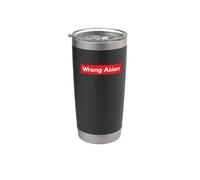 Wrong Asian American Pacific Islander Month #WrongAsian AAPI Stainless Steel Insulated Tumbler