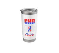 Wrong Chick Heart Warrior Congenital Heart Defect CHD Stainless Steel Insulated Tumbler