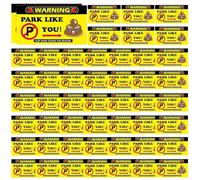 Wrong Parking Maps: Parking Ticket Stickers, Road Ticket Warning Signs | 50 Fun Parking Tickets, Parking Violations Business Cards