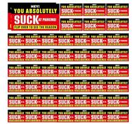 Wrong Parking Stickers - You Park Like An Idiot Cards, Parking Tickets, Fake Traffic Tickets | 50 x Funny Cards You Parked Like A