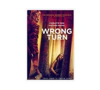 Wrong Turn Posters Classic Thriller Movie Vintage Film 3 Canvas Poster Wall Art Decor Print Picture Paintings for Living Room Bedroom Decoration 12x18inch(30x45cm)