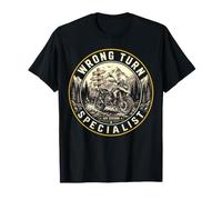 Wrong Turn Specialist Motorcycle Adventure ADV Biker Vintage T-Shirt