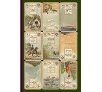 WroteRunner - miniature pocket notebook for women's handbag: small journal in paperback format | Lenormand oracle cards | 4x6 in (A6) 100 pages (WroteRunner - Miniatur-Taschennotizbücher)