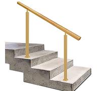 Wrought Iron for Concrete StepsAdjustable Indoor & Outdoor Grab Ra Metal Railing95cm Height 140cm Length for Safety & Support