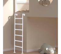 Wrought Iron Ladder for Attic, Bunk Beds, and Fire Escape - Heavy-Duty Climbing Ladder, Supports up to 150kg / 330lbs