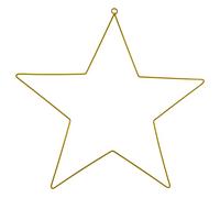 Wrought Iron Metal Stars Stars Wire Wreath Frame Hoop Rings For Handmade Dream Catcher New Year Gift Wreath Frame Hoop