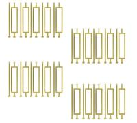 Wrought Iron Stair Balusters3x3cm Square RustResistant Spindles Set for Indoor/Outdoor Use Adjustable Angle Lightweight & Sturdy 95cm Height 20 Pieces