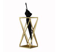 Wrought Iron Umbrella Stand - Hollowed Out Design, Stable and Space-Saving Umbrella Holder for Home, Hotel, and Lobby Use, Slish and Functal Sto Solut