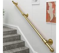 Wrought on Wall Mount RailingIndoorOutdoor Grab Rafor Steps Safe Support Bar with Clete Kit 18ft Length Perfect for Safe