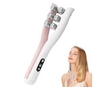 WRQIOO 6 Wheels Double Chin Remover Roller, Double Chin Tightener, 3 Modes Face Lifting Device, Face Massager Against Wrinkles, Farewell to Big and Small Faces, Face Slimming