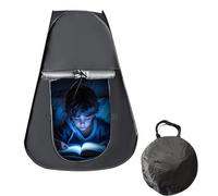 WRQIOO Sensory Tent, Blackout Sensory Tent Autism with Travel Carry Bag, Pop Up T-ent Kids Sen-sory, Calm Down T-ent for Children to Play and Relax Sen-sory Corner, Helps Kid with Autism ADHD Anxiety