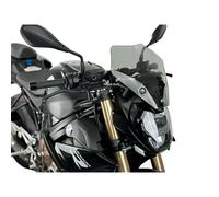 WRS Windscreen For BMW S 1000 R ABS 2022-2024 31 cm (12-1/4") Smoke