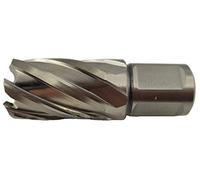 WRS Precision Core Drill Bit Made of HSS, 30 mm Cutting Depth, 19 mm Weldon Shank, Sizes Name: 14.0 mm Diameter
