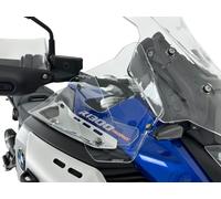WRS Side Deflectors Larger For BMW R1300GS Adventure Clear Bm106t