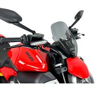 WRS WINDSCREEN SPORT DARK SMOKED FOR DUCATI DIAVEL V4 / RS 2023-2026