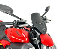 WRS Windscreen Sport Ducati Diavel V4 Matt Black Du030no