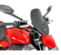 WRS Windscreen Tour Ducati Diavel V4 Matt Black Du029no