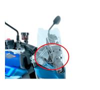 WRS Blue Support Frame Bracket For Yamaha MT-09 ABS 24-26 YA047N