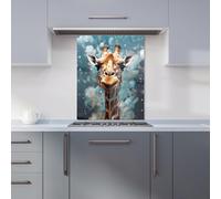 WRT Giraffe Multicolour Kitchen Splashback - W600xH750mm
