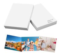 WrteEase Glossy Photo Paper 4x6 Inch 10x15 cm, 100 Sheets 200gsm White Photo Printing Paper, Quick Dry Single Sided Inkjet Photographic Paper for Home Printers, Compatible with Canon Epson HP Inkjet P