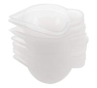 Wrtysully 10Pcs Silicone Mold Cup Dispenser Resin For Jewelry Making Tool Color Modulation Diy Mold Accessory