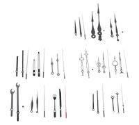 Wrtysully 14 Styles Clock Movement Mechanism,Non-Ticking Clock Hands,DIY Repair Parts Replacement for Clock Repair