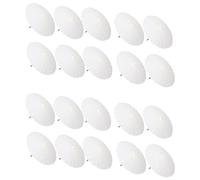 Wrtysully 20PCS Paper Parasol Wedding Umbrella Party Favor Bamboo Umbrellas for Bridal Shower Centerpieces Photo Props 23.6Inch