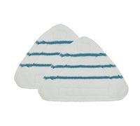 Wrtysully 2Pcs Steam Mop Replacement Pads Triangle Washable Cloth Microfiber Steam Mop Pads Pad Steam Mop Replacement