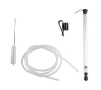 Wrtysully 3/8In Auto Siphon Set Kit with Clamp 6.5' Ft Hose Bottling Siphoning Set Kit with Food Grade Free Plastic Tubing for Beer