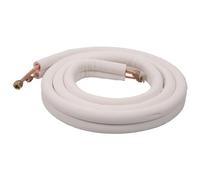 Wrtysully 3Meter Air Conditioner Pair Coil Tube 1/4In Insulated Copper Wire Set Air Conditioner Parts Refrigerant Tube