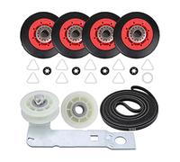 Wrtysully 4392067 Dryer Repair Kit &W10837240 Dryer Idler,279640 Idler Pulley Compatible,Replaces 4392067VP 80047 587637