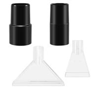 Wrtysully 4Pcs Swivel Head Vacuum Cleaner Brush Cleaner Nozzle Suction Floor Nozzle with Adapter Swivel Head Carpet Cleaner Parts