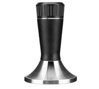 Wrtysully 53.3mm Espresso Tamper, 2-In-1 Premium Coffee Tamper & WDT Tool, Stainless Steel Base Tamper Black