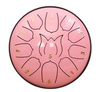 Wrtysully 6-Inch 11-Tone Rain Drum Outdoor Garden Rain Drum Waterproof Music Rain Drum Forget Friends Drum Adult Handheld Drum,C