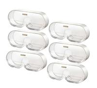 Wrtysully 6Pack Sunglass Organizer, Wall Mounted Eyeglass Storage, Table Stand Eyeglasses Organizer, Large Glasses Organizer,