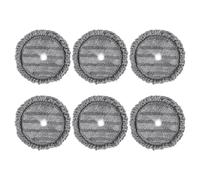 Wrtysully 6Pcs Replacement Mop Pads Rags for A9 Steam Mop Cloth Vacuum Cleaner Robot Mopping Machine Cleaning Cloth Spare Parts