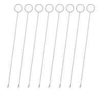 Wrtysully 8Pcs Sewing Loop Turner Hook Loop Turner Sewing Tool Needle Hooks with Latch Crochet Sewing Supplies