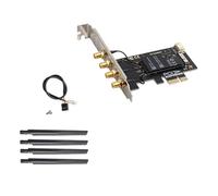 Wrtysully BCM94360CD Hackintosh PCIE Wireless Adapter 1750Mbp Dual Band 2.4G/5GHz, Bluetooth 4.0 Airdrop Handoff Support